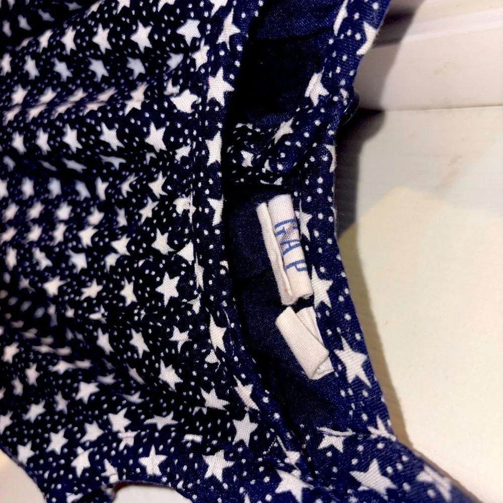 Gap Girls Size 5 Blue And White Romper - Picture 6 of 8